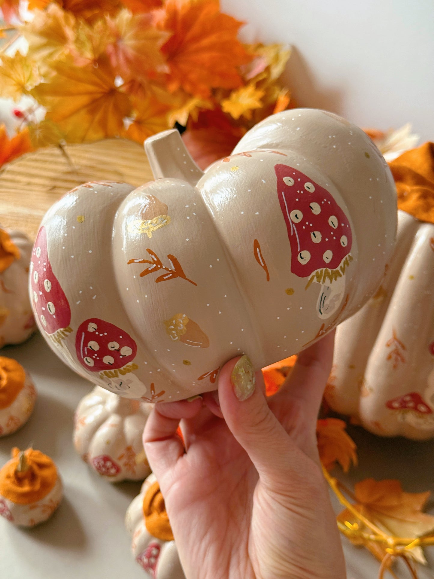 Mushroom Pumpkins