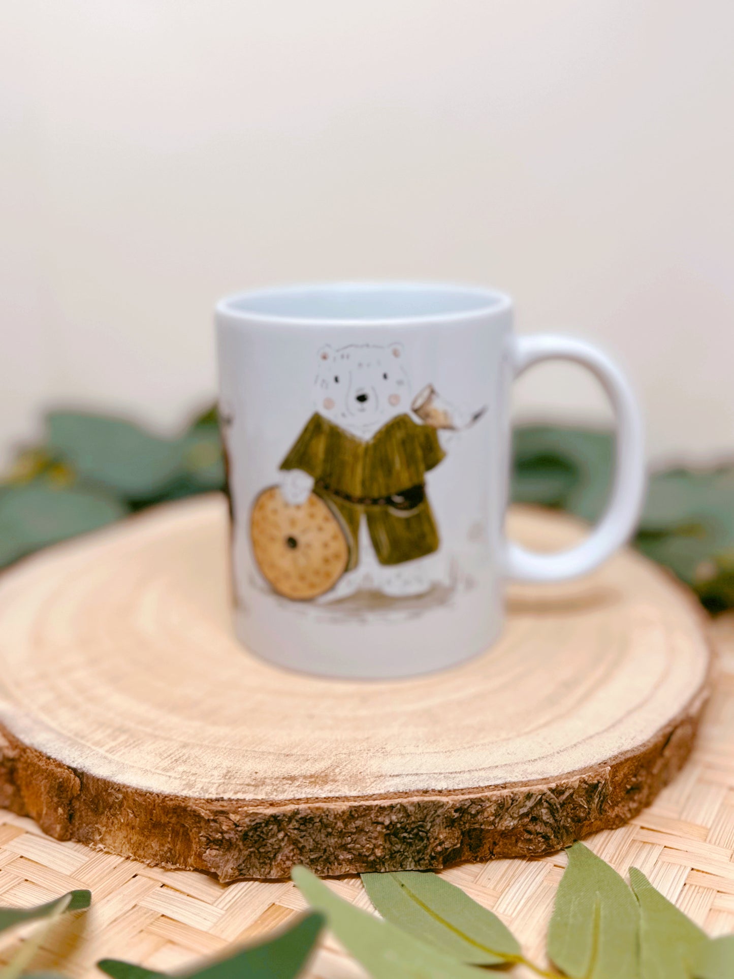 Viking Bear Ceramic Mug