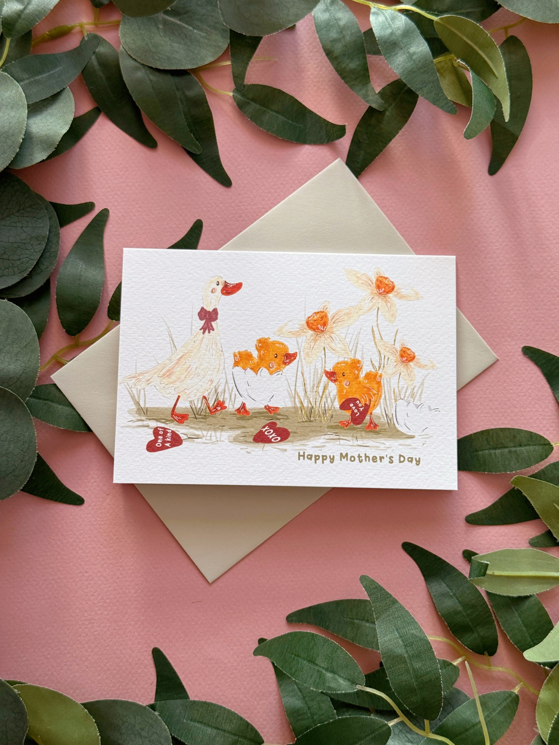 Duck Mother’s Day card