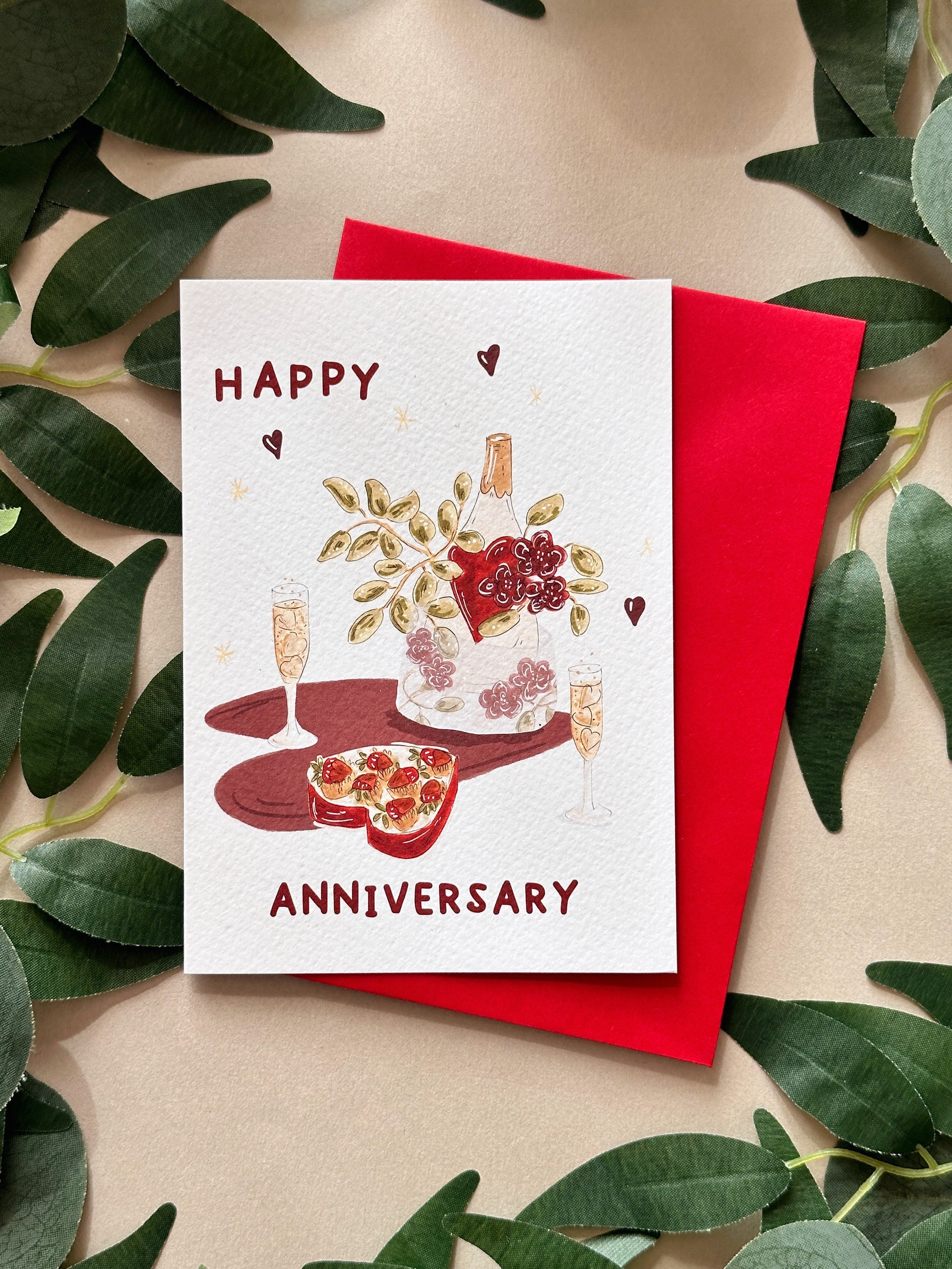 Wedding anniversary card