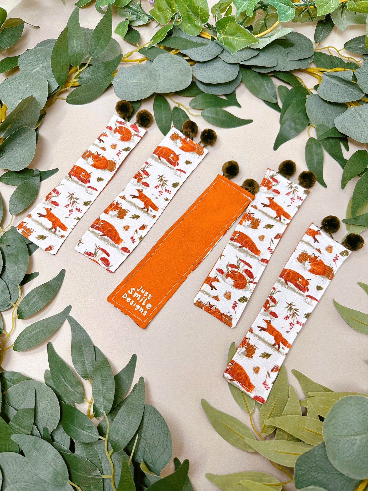 Autumnal Fox Bookmark