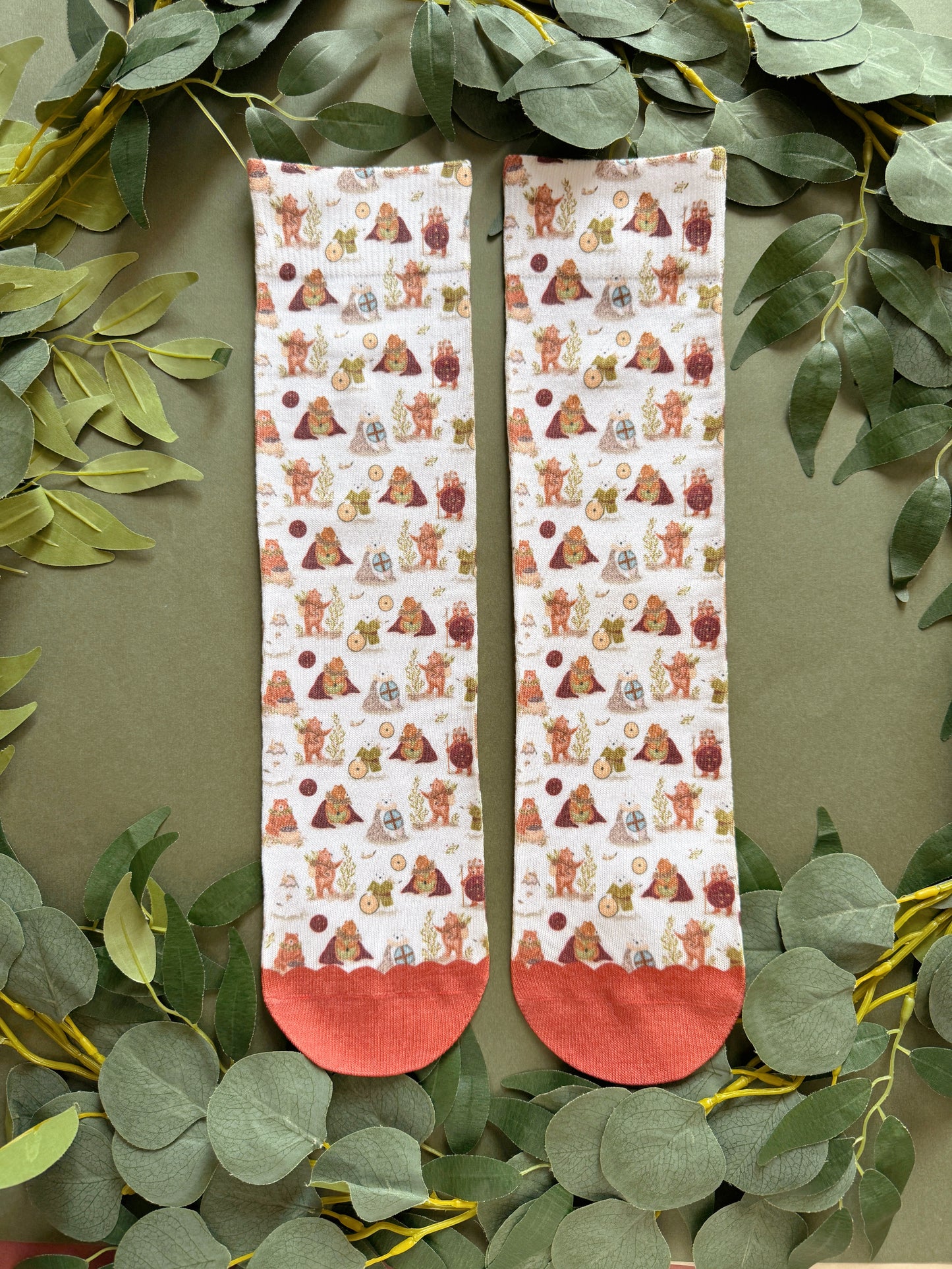 Viking Bear Sock