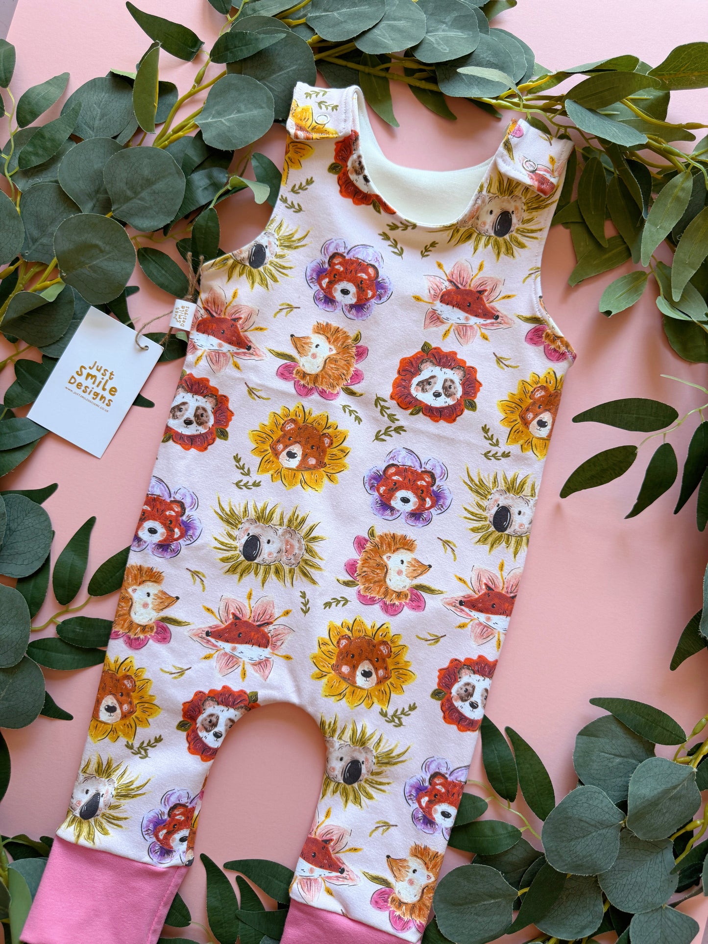 Flower Animals Romper
