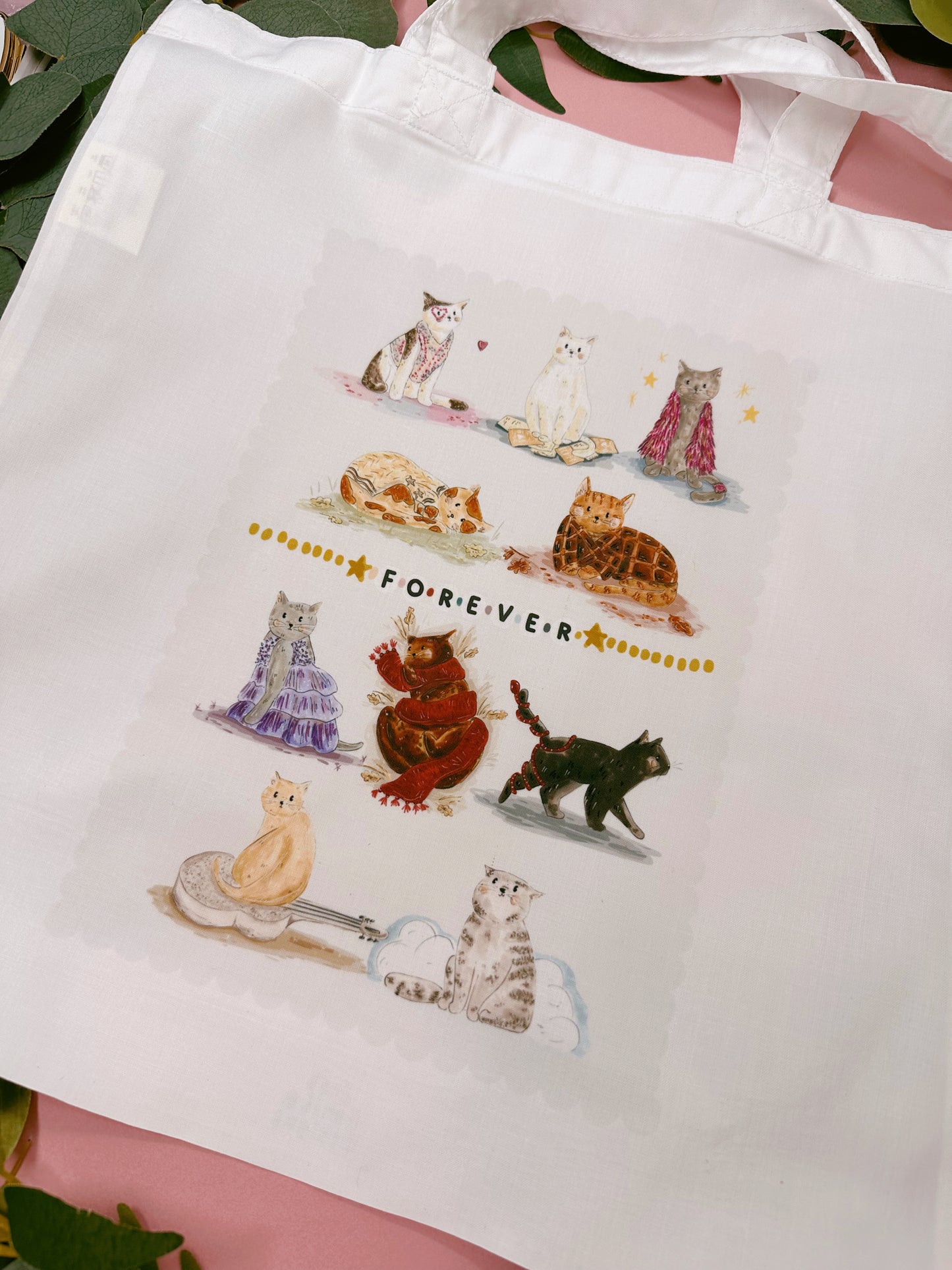 Cats Tote Bag