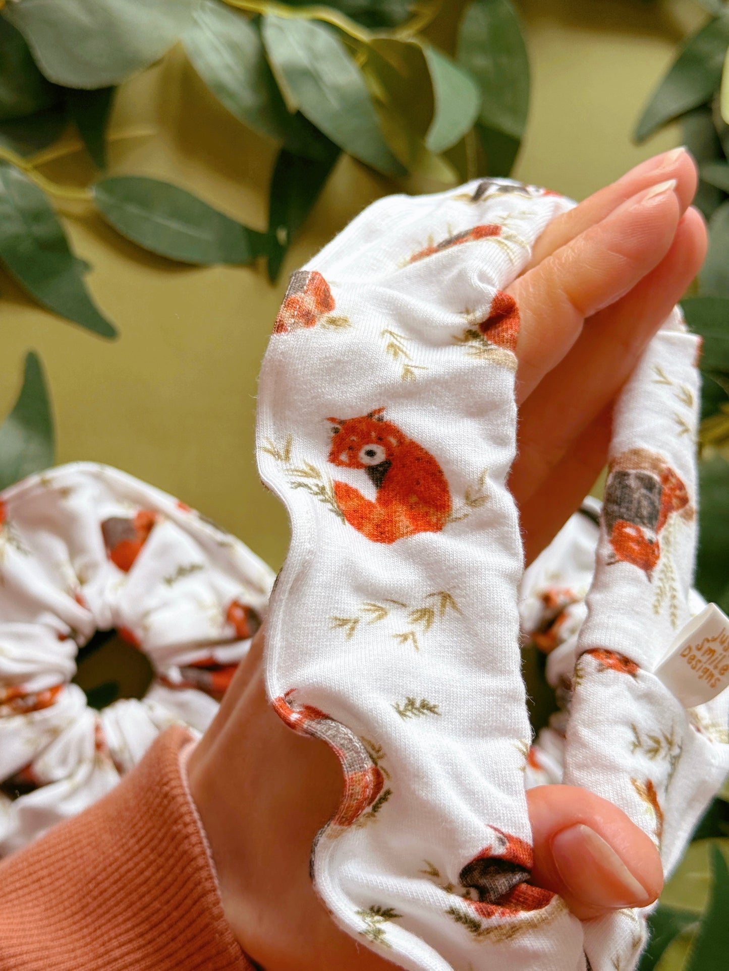 Red Panda Scrunchy
