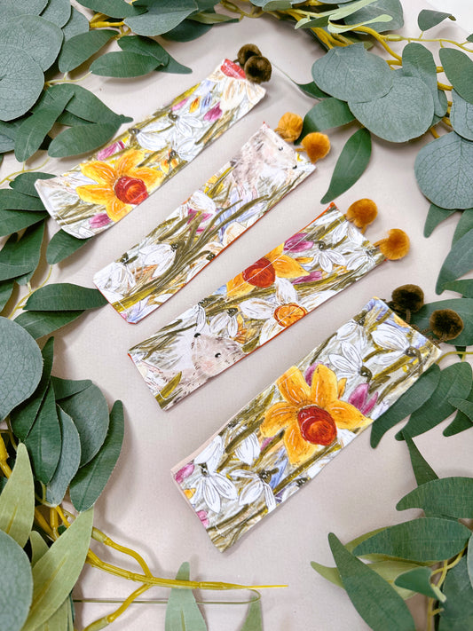Garden mouse bookmark