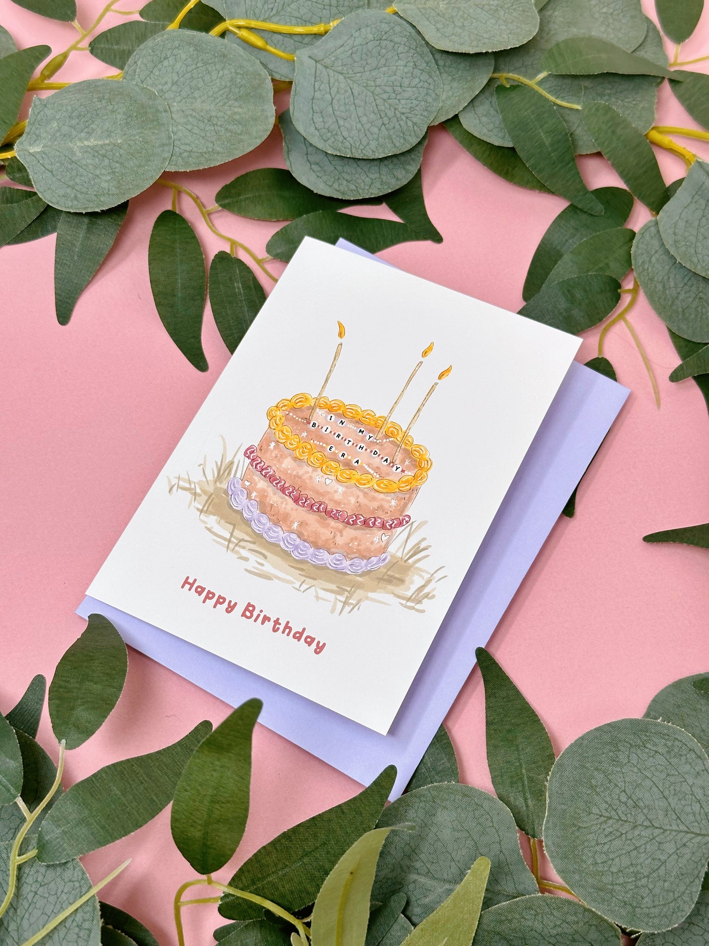 Era Cake Birthday Card