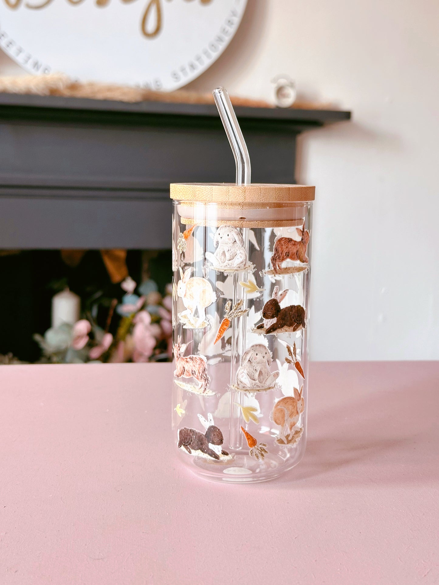 Rabbit Glass Tumbler