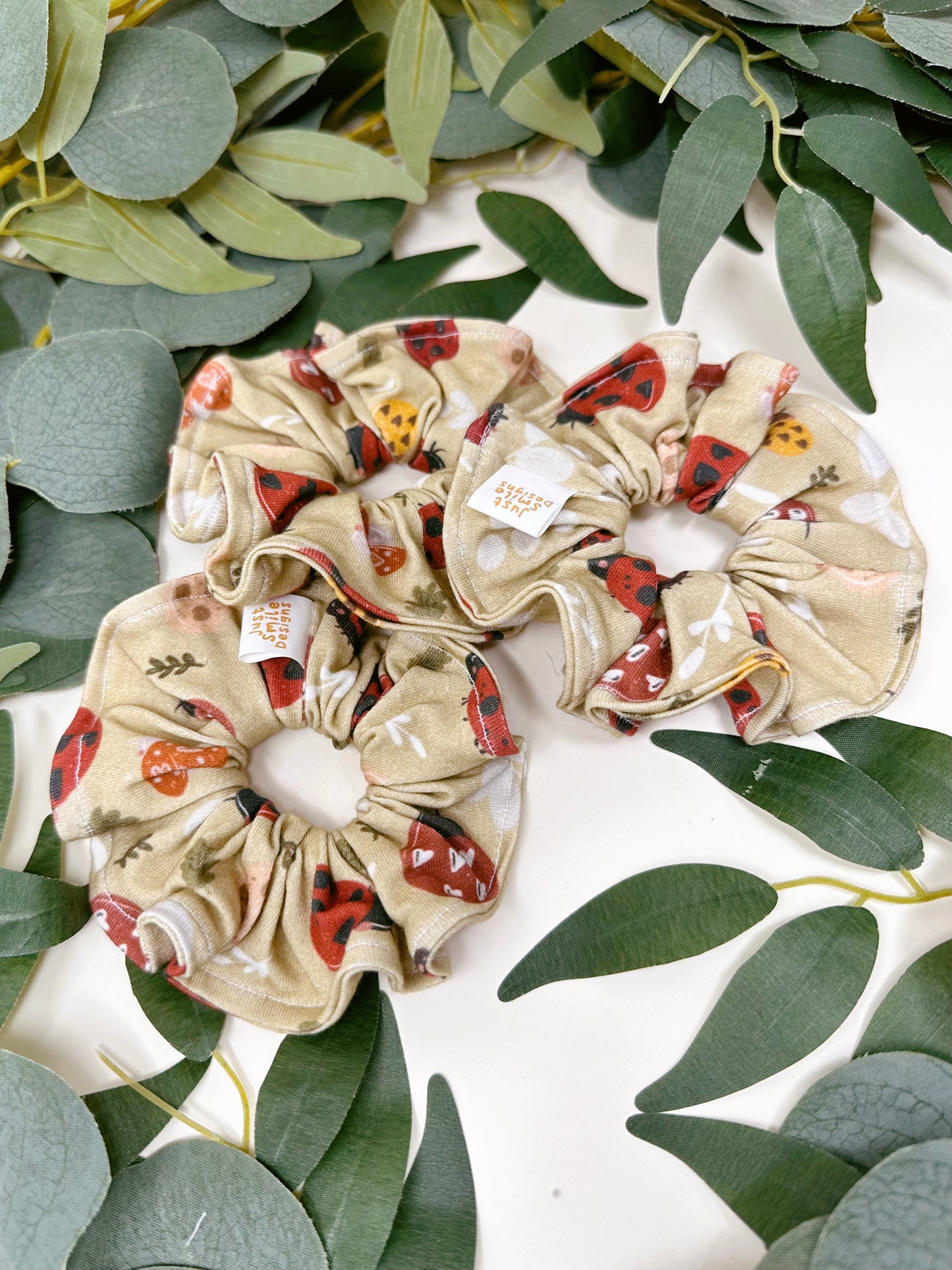 Ladybird Scrunchy