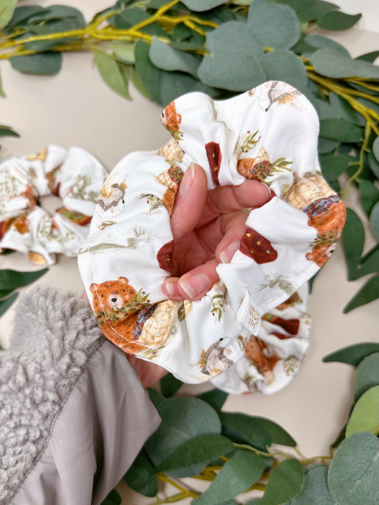 Viking Bear Scrunchy