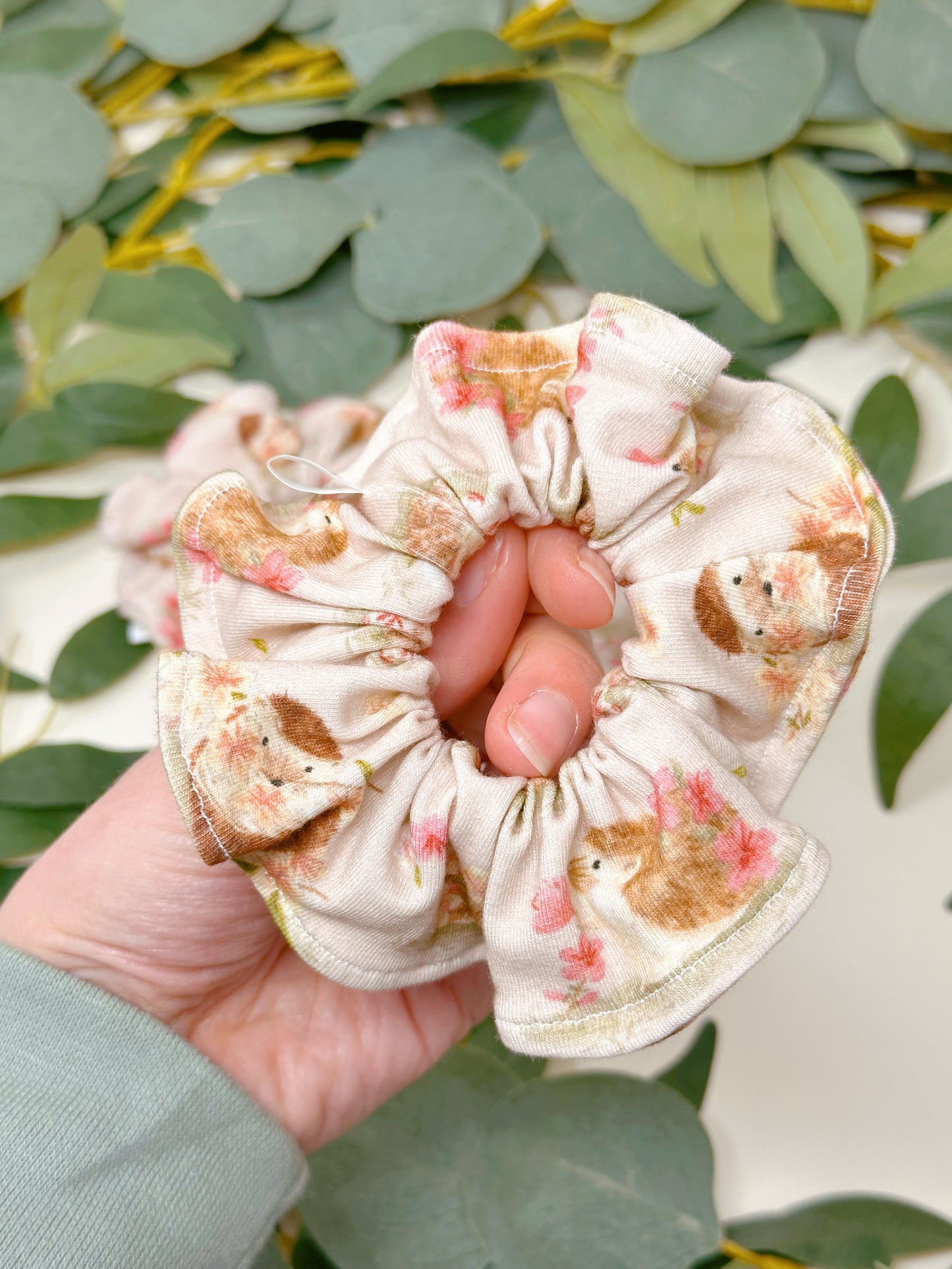 Sakura Hedgehog Scrunchy