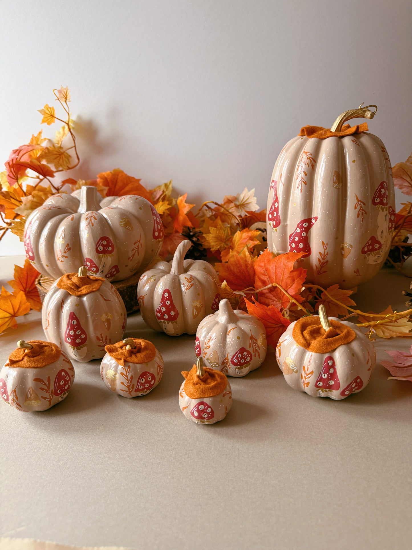 Mushroom Pumpkins