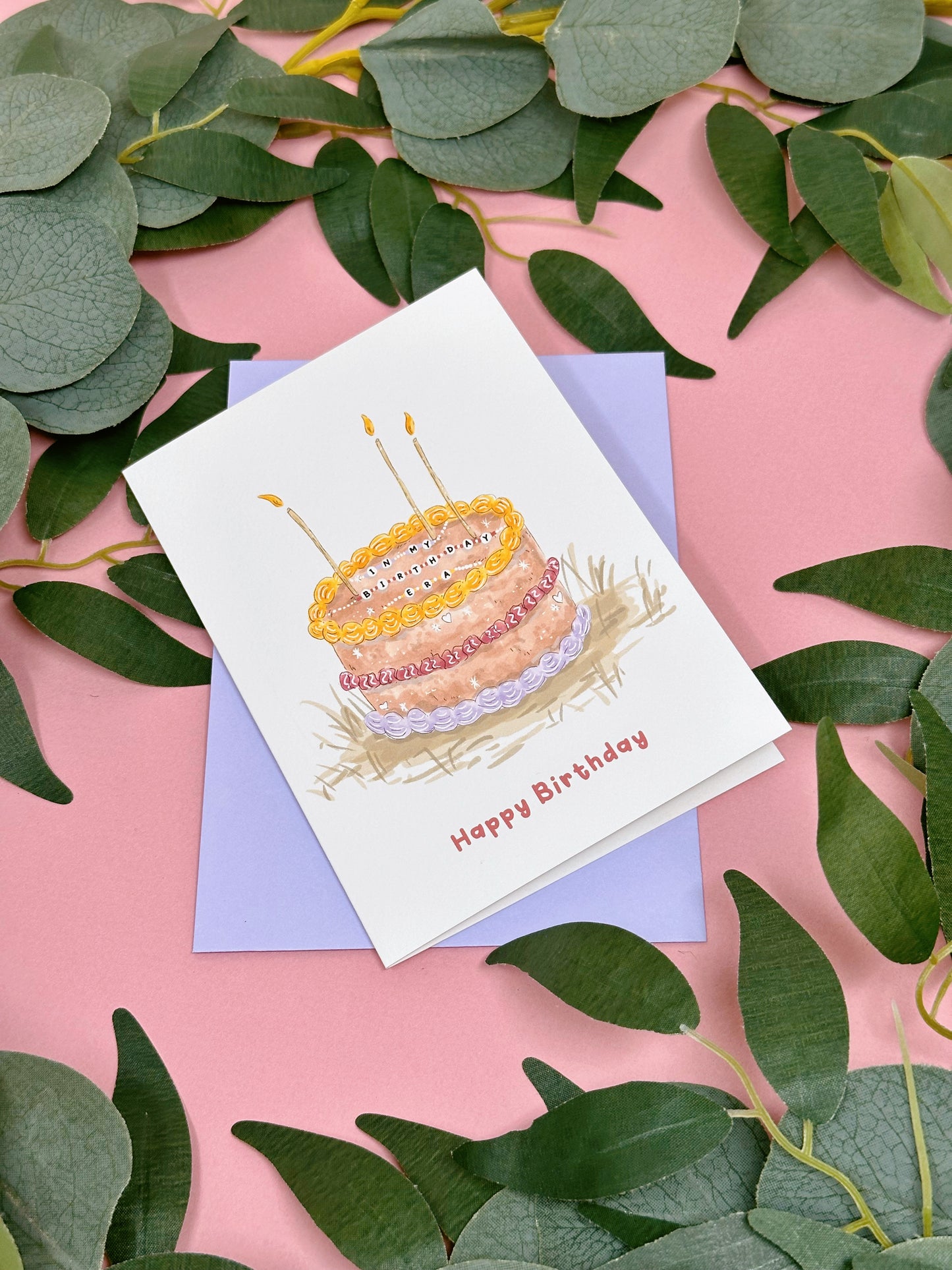 Era Cake Birthday Card