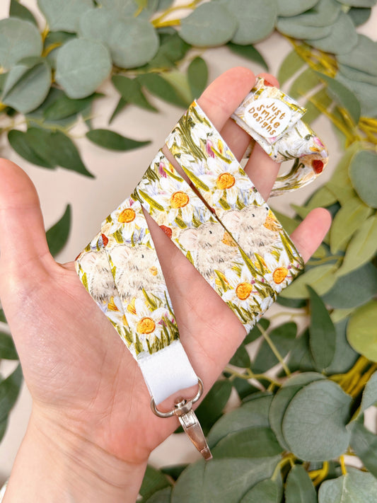 Garden mouse lanyard
