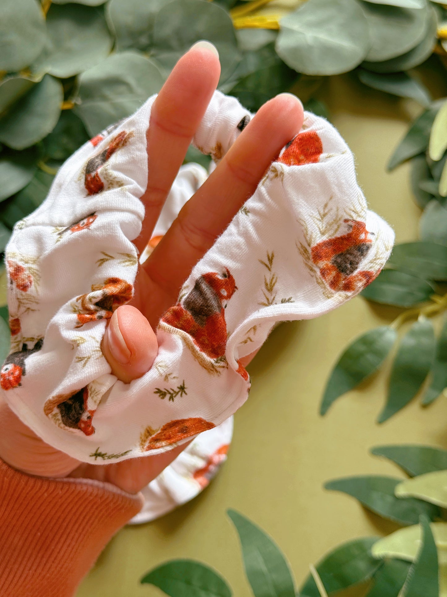 Red Panda Scrunchy