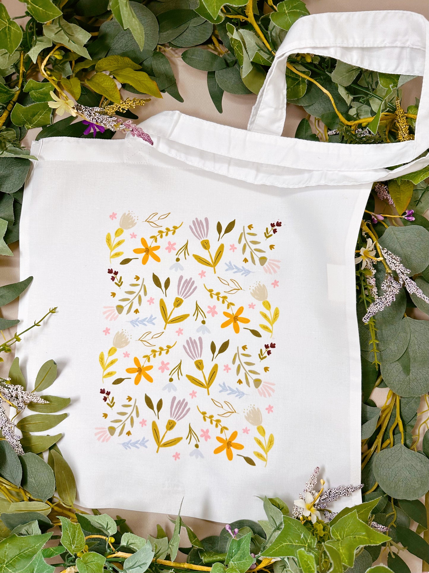 Fresh Flowers Tote Bag