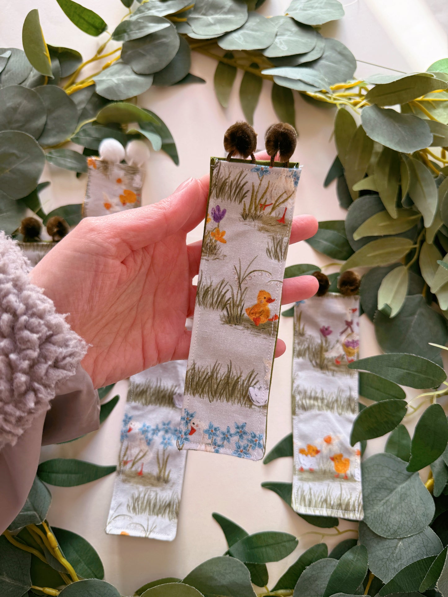 Spring Duck Bookmark