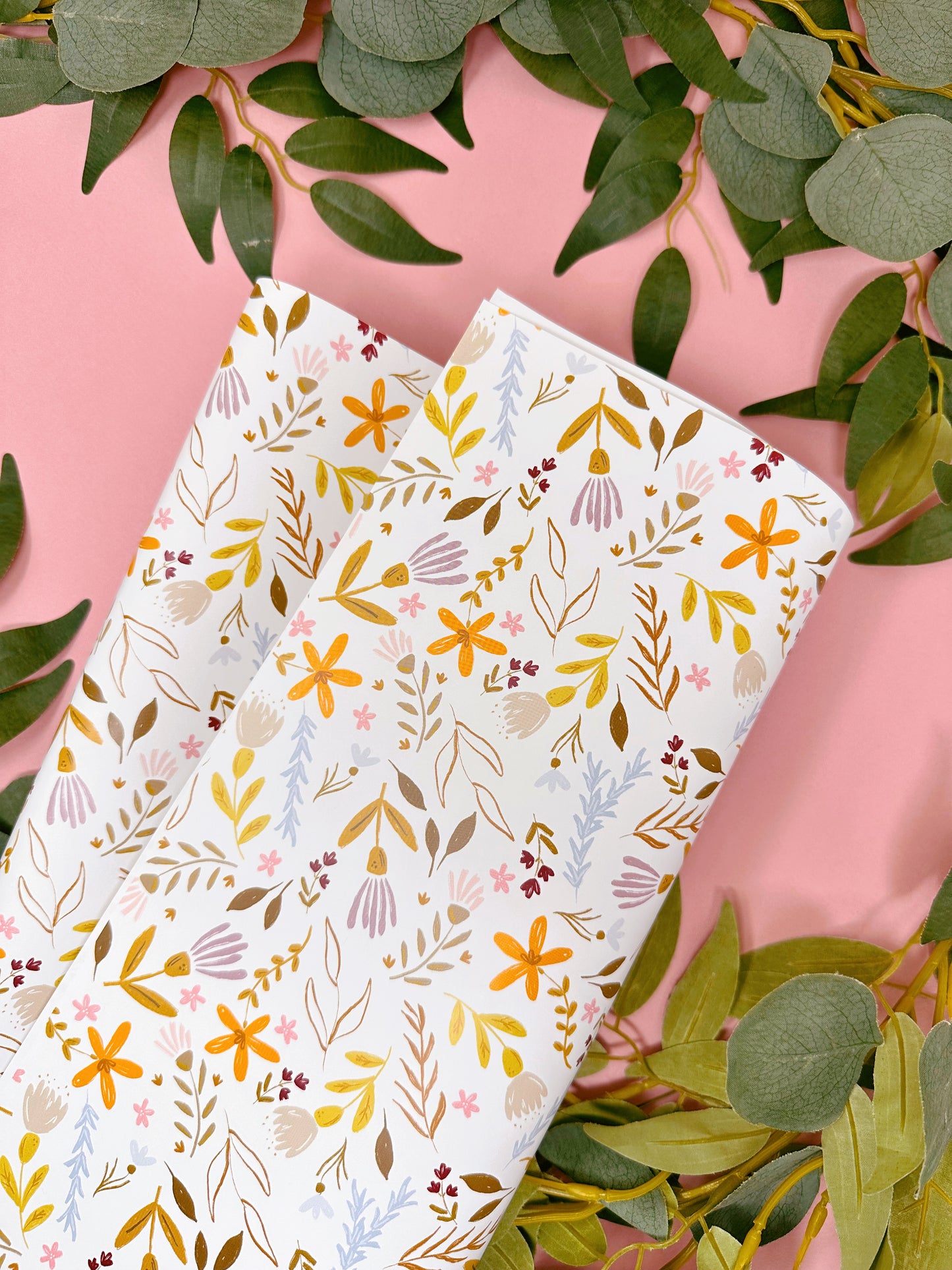 Spring Flowers Wrapping Paper
