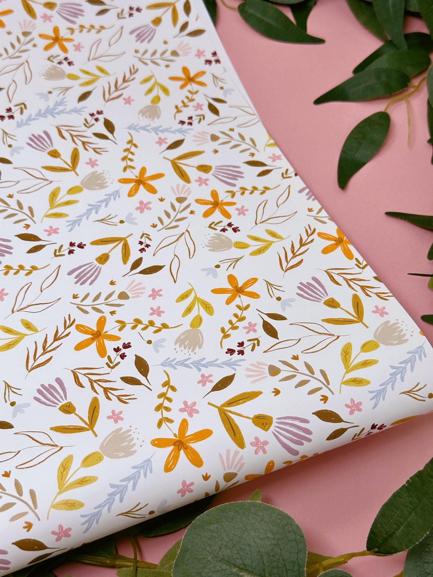 Spring Flowers Wrapping Paper