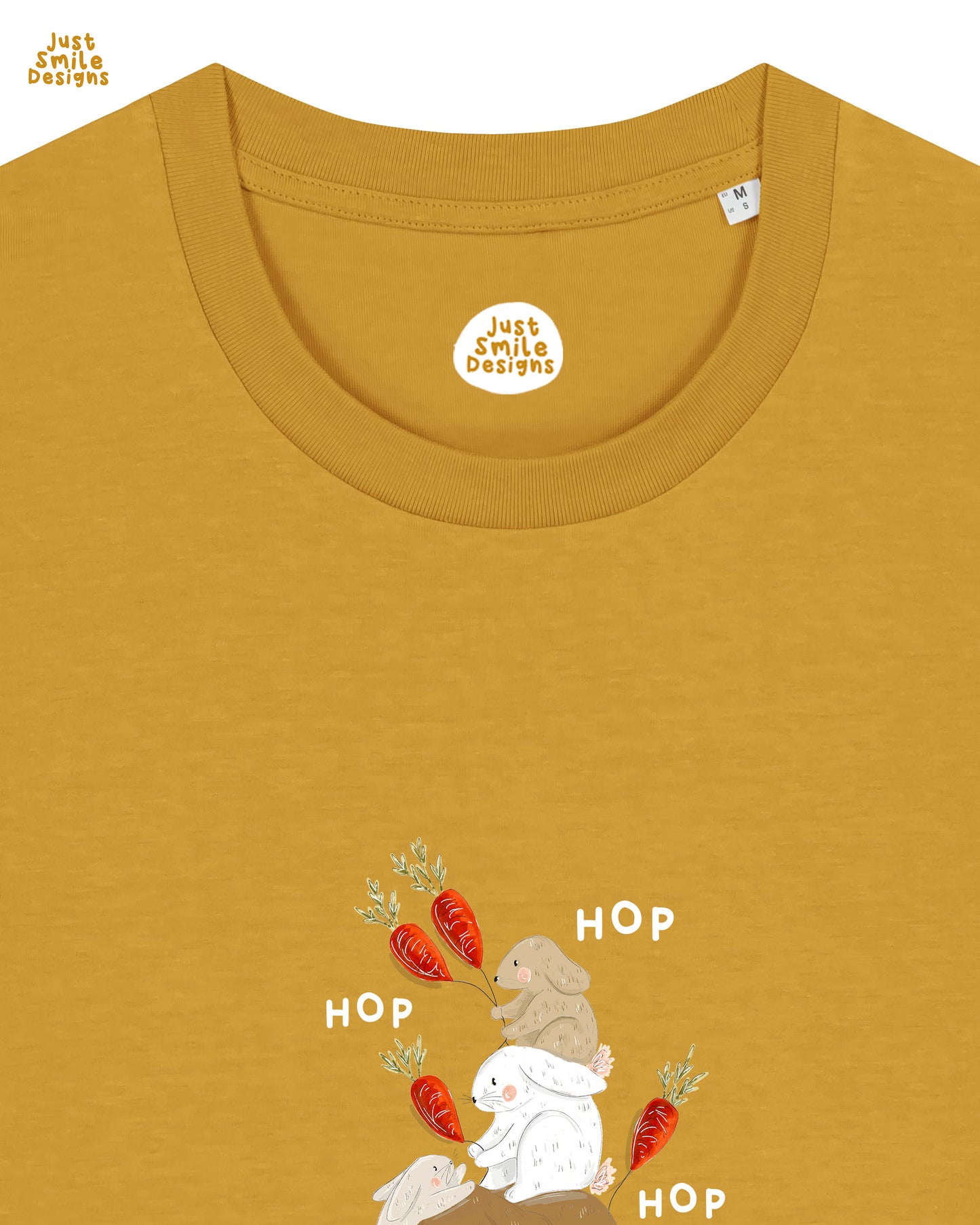 Bunny Hop Graphic T-Shirt - Organic Cotton