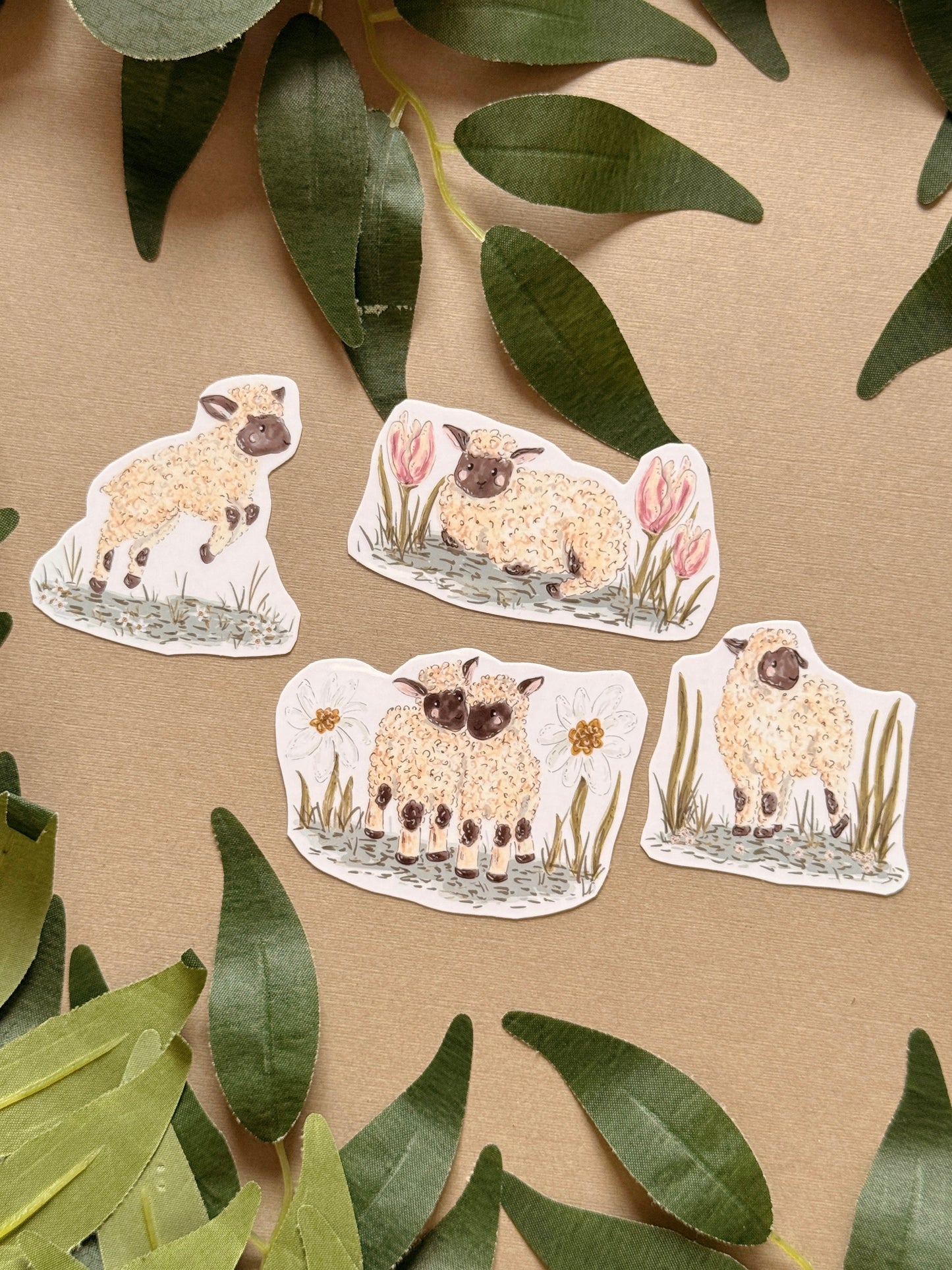 Lamb Sticker - Waterproof