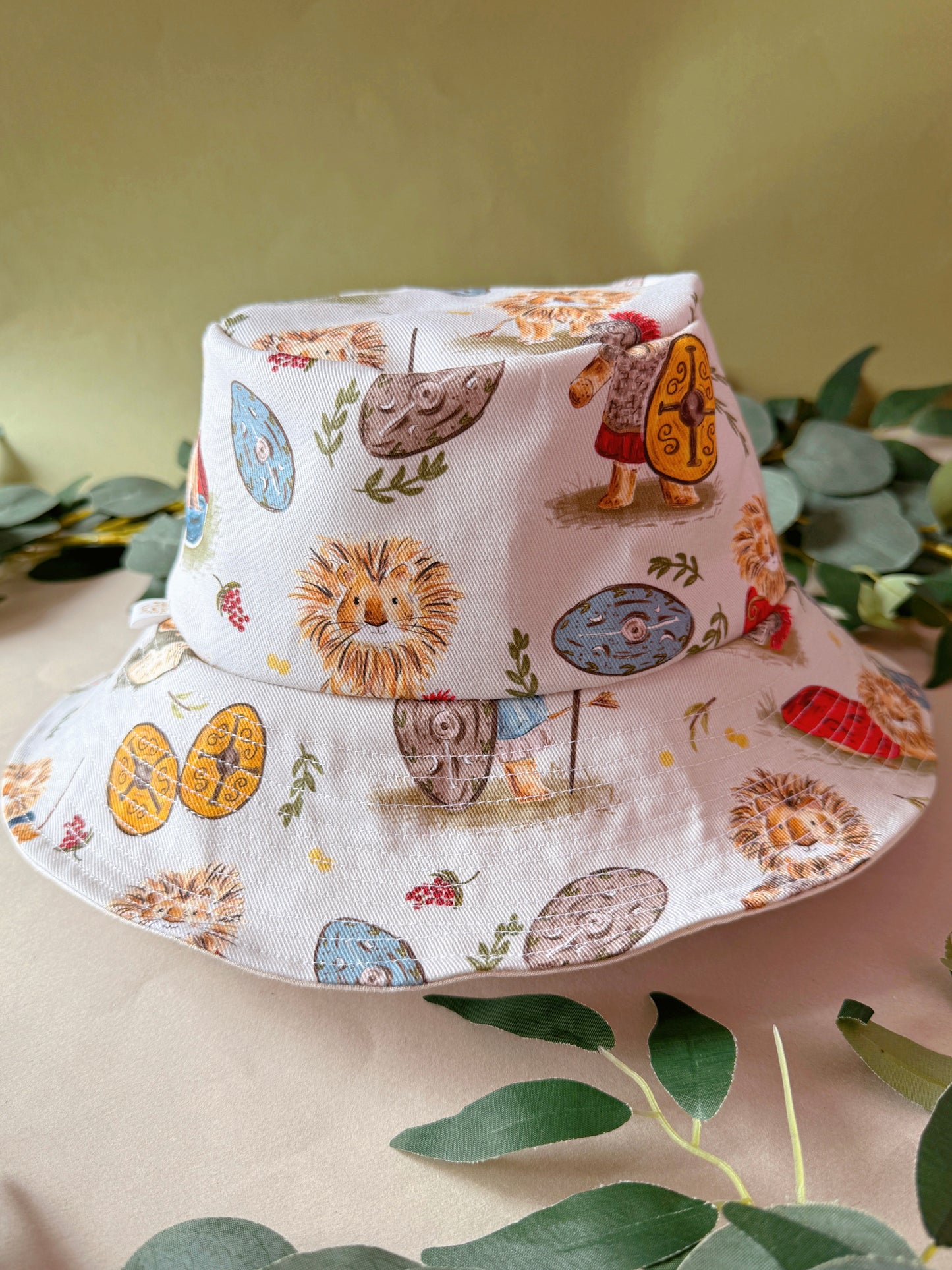Roman Lion Bucket Hat - Adult & Child Sizing