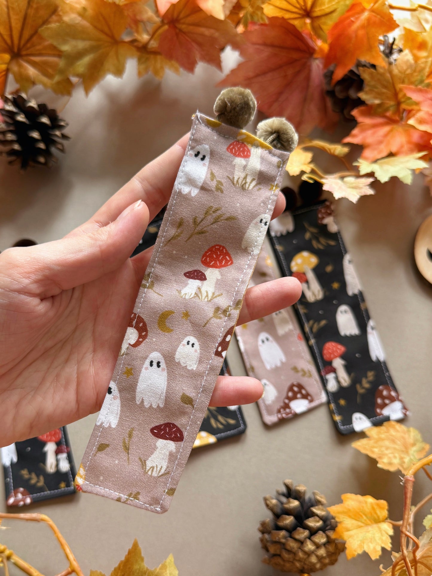 Mushroom Ghost Bookmark