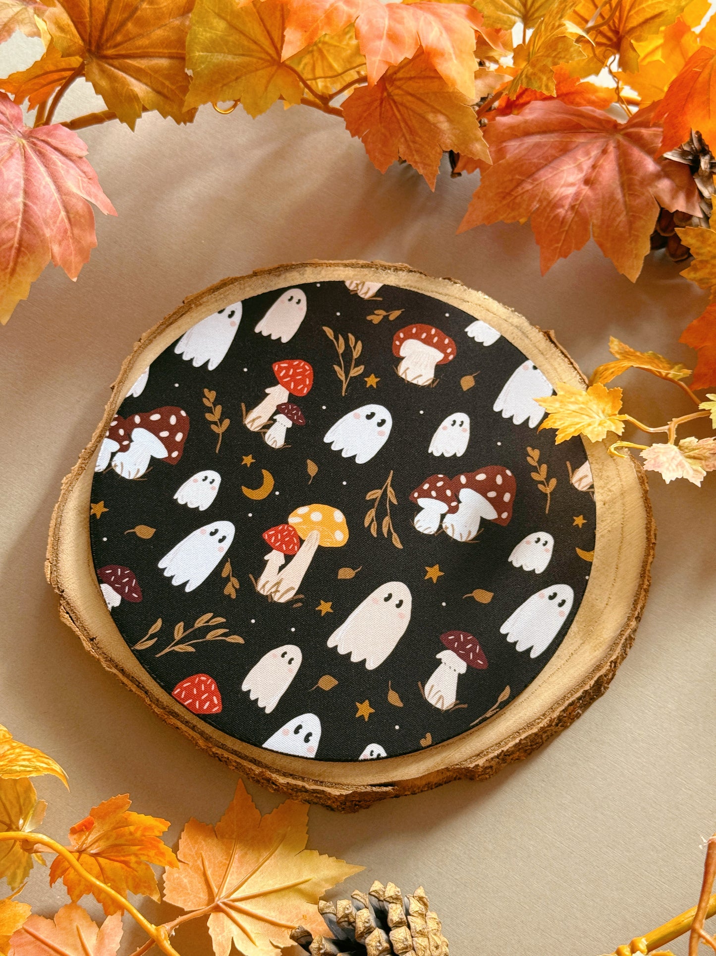 Mushroom Ghost Mousemat