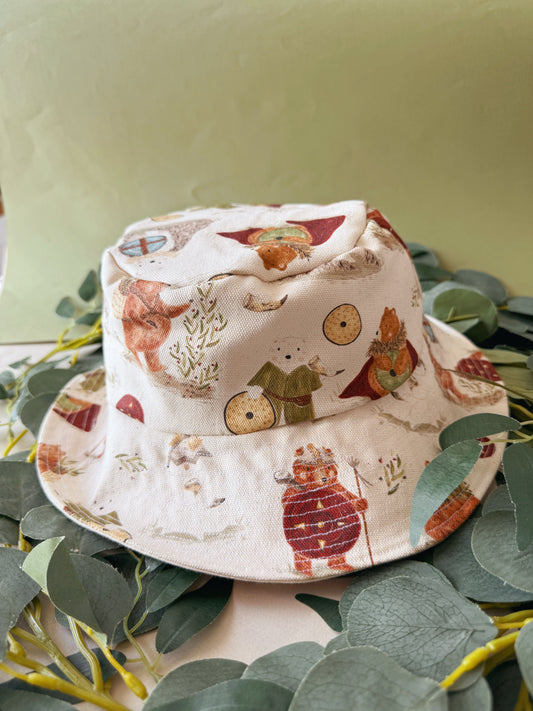 Viking bear bucket hat