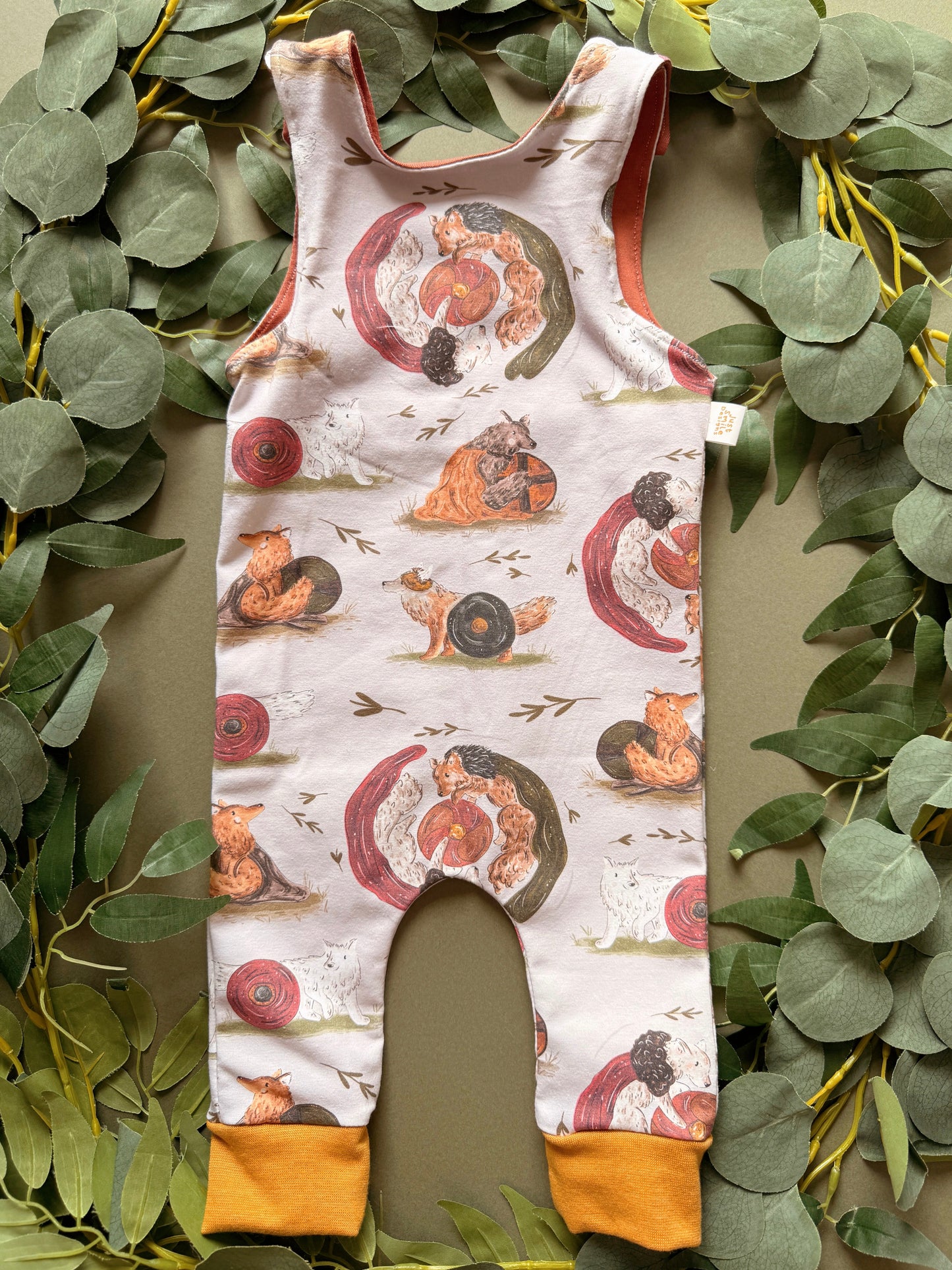 Warrior Wolves Romper