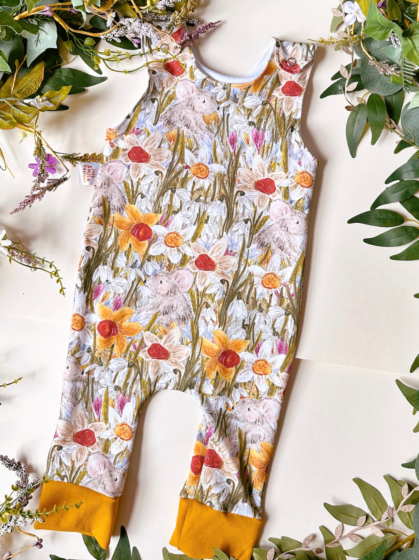 Garden Mouse Romper