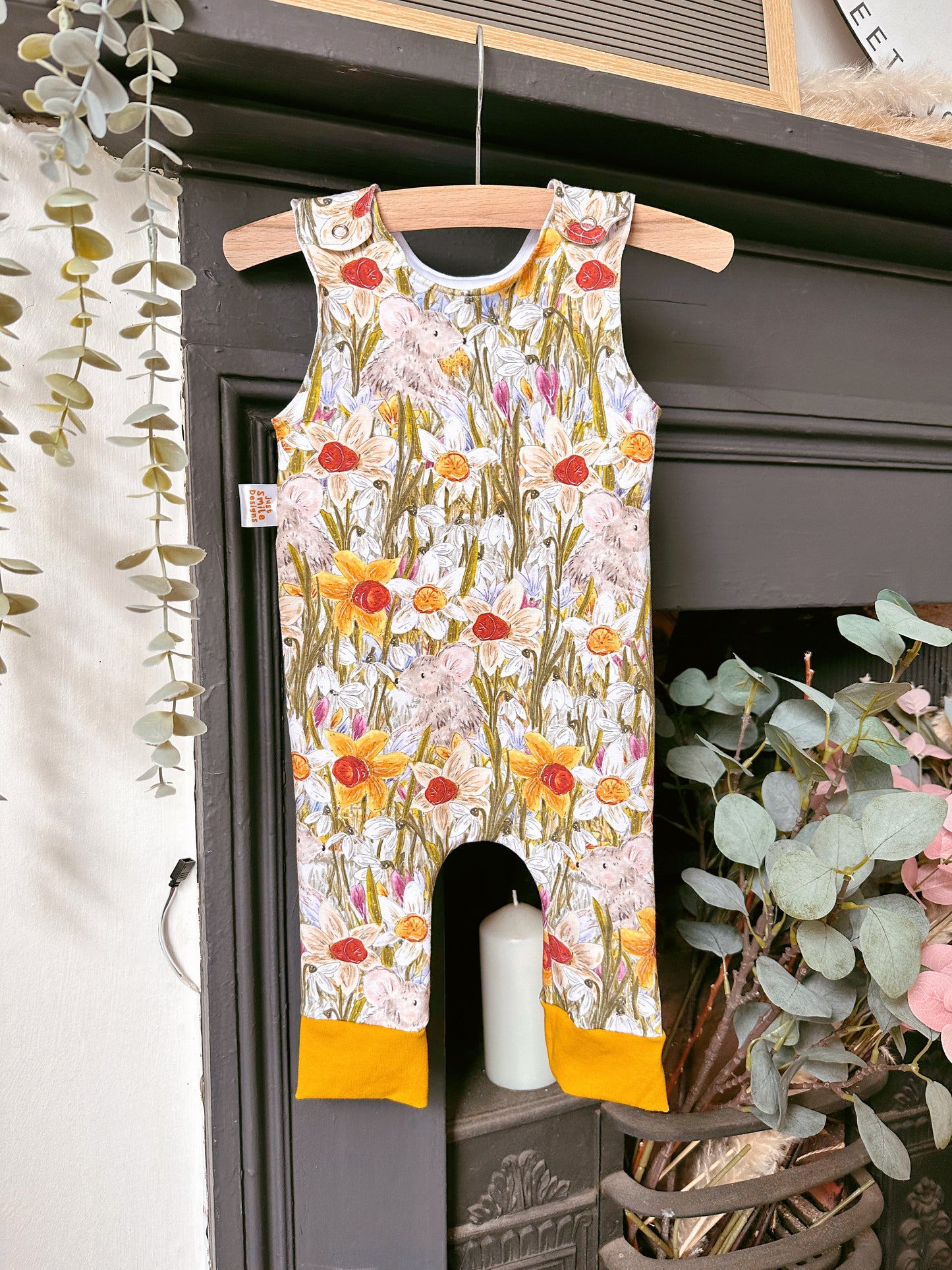 Garden Mouse Romper