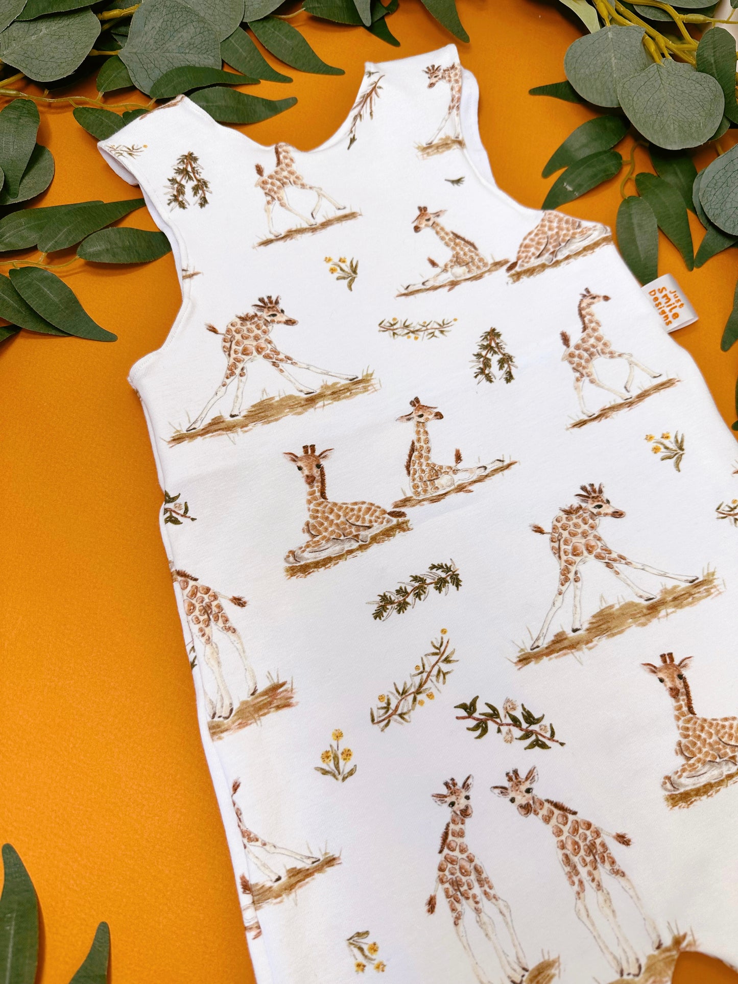 Giraffe Short Romper