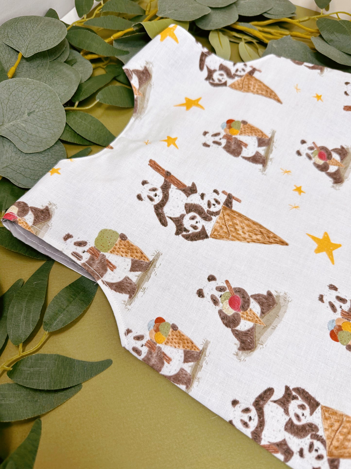 Ice Cream Panda Dress