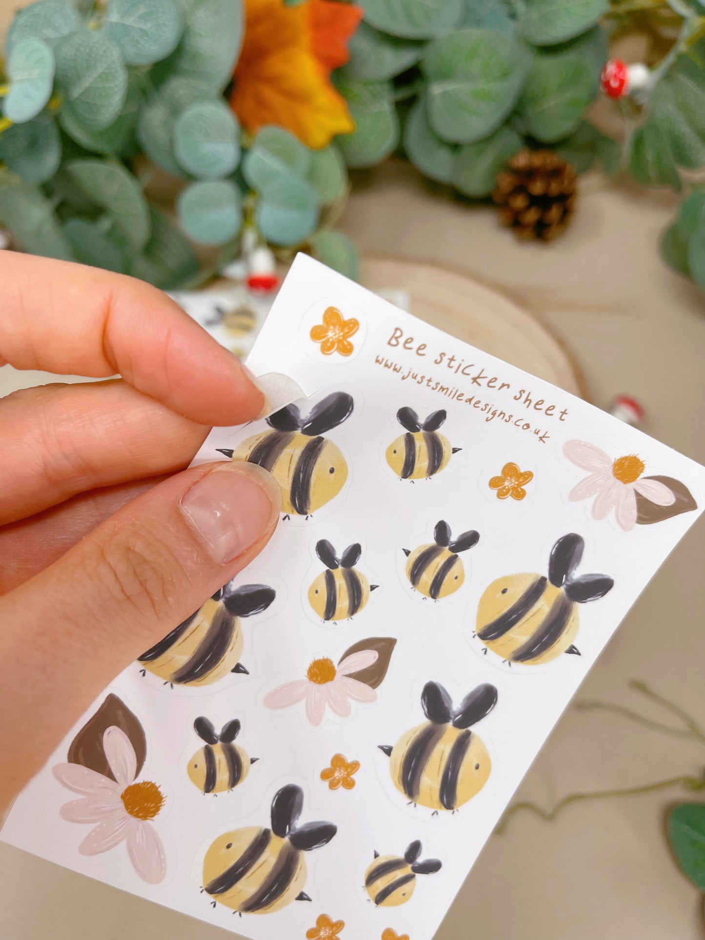 Bee Sticker Sheet