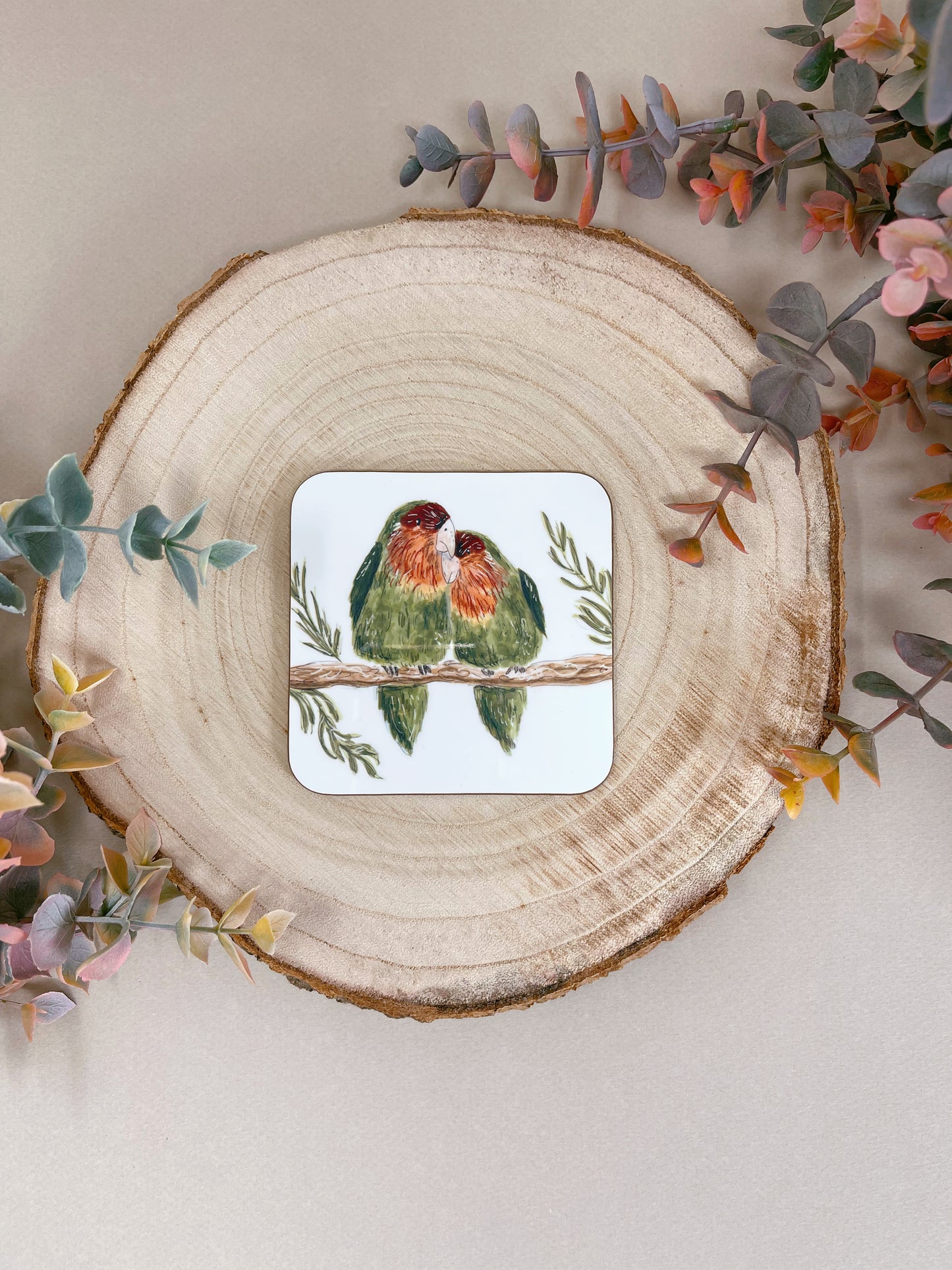 Parrots Coaster