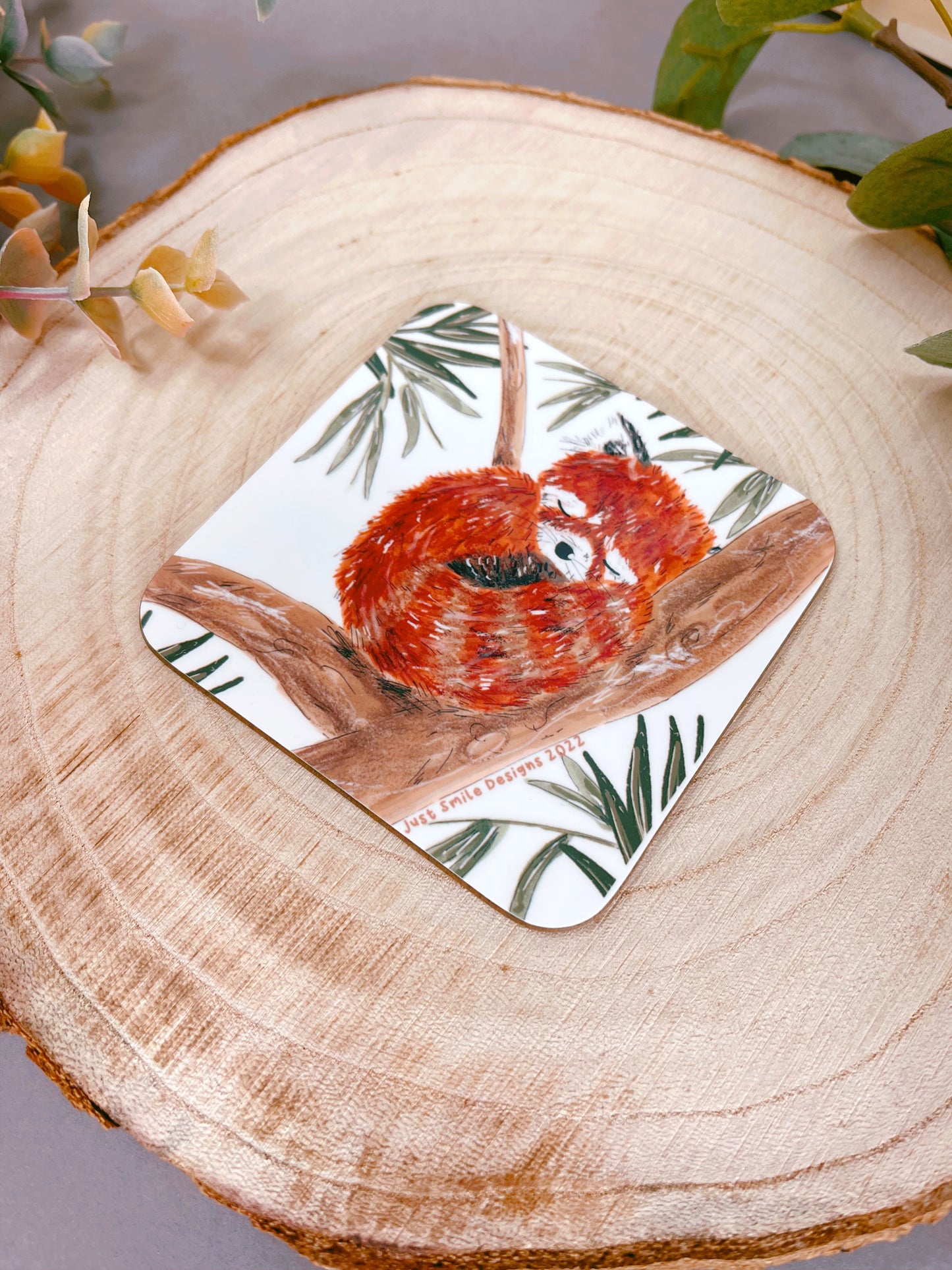 Red Panda Tree Coaster