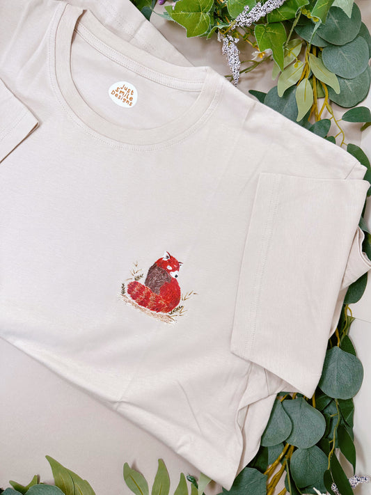 Red Panda T-Shirt - Cotton