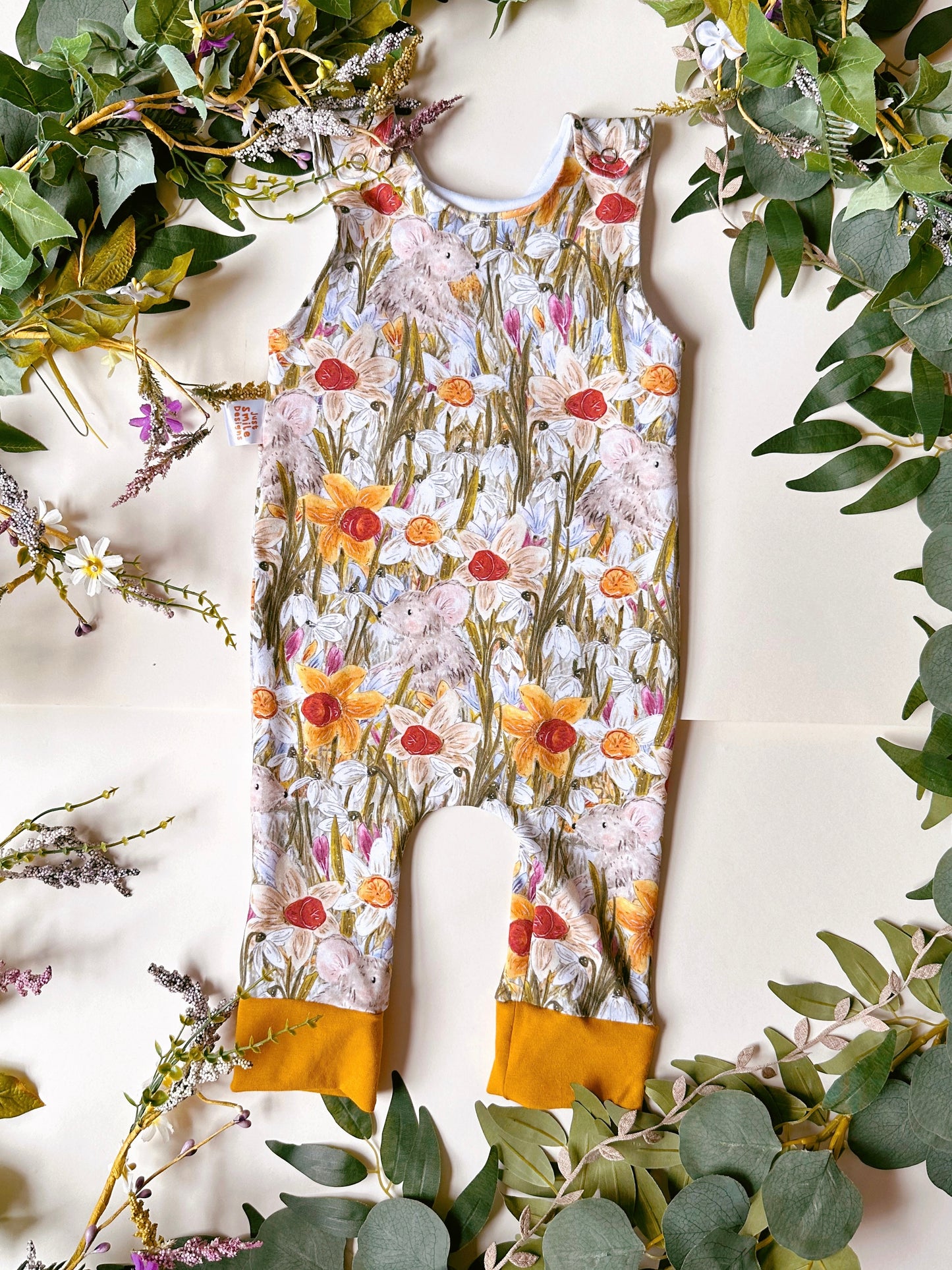 Garden Mouse Romper