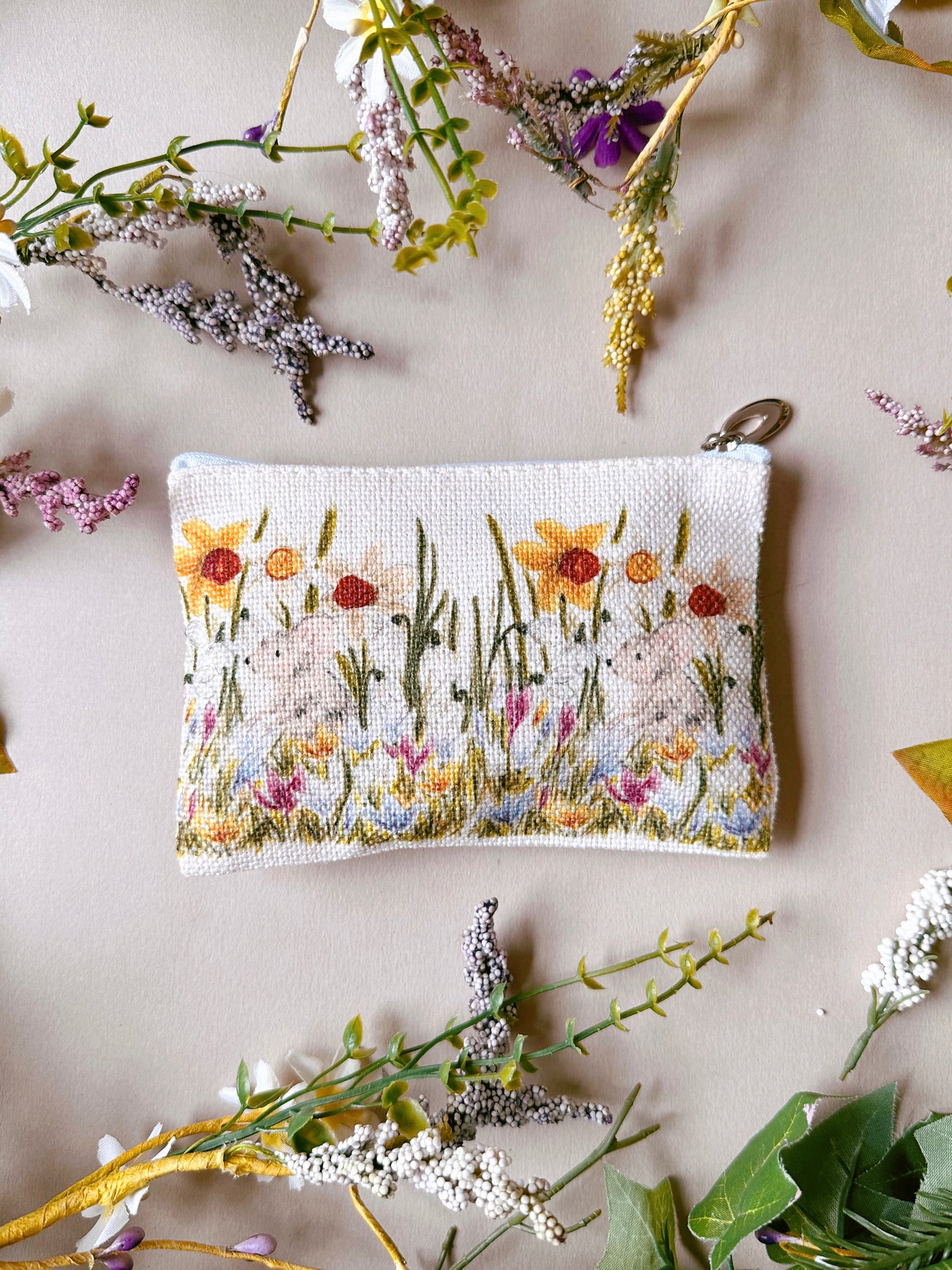 Garden Mouse Zip Case