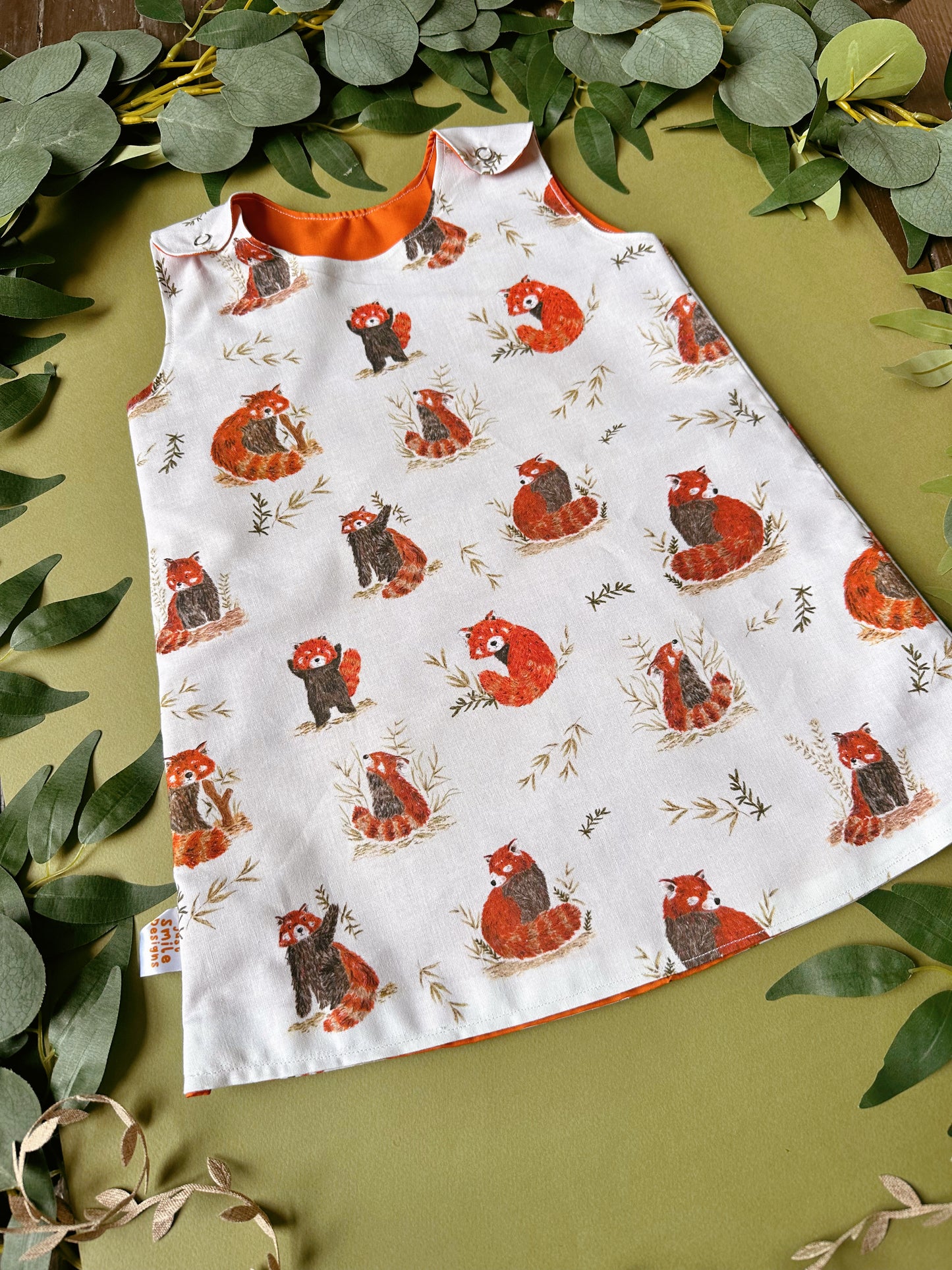 Red Panda Dress