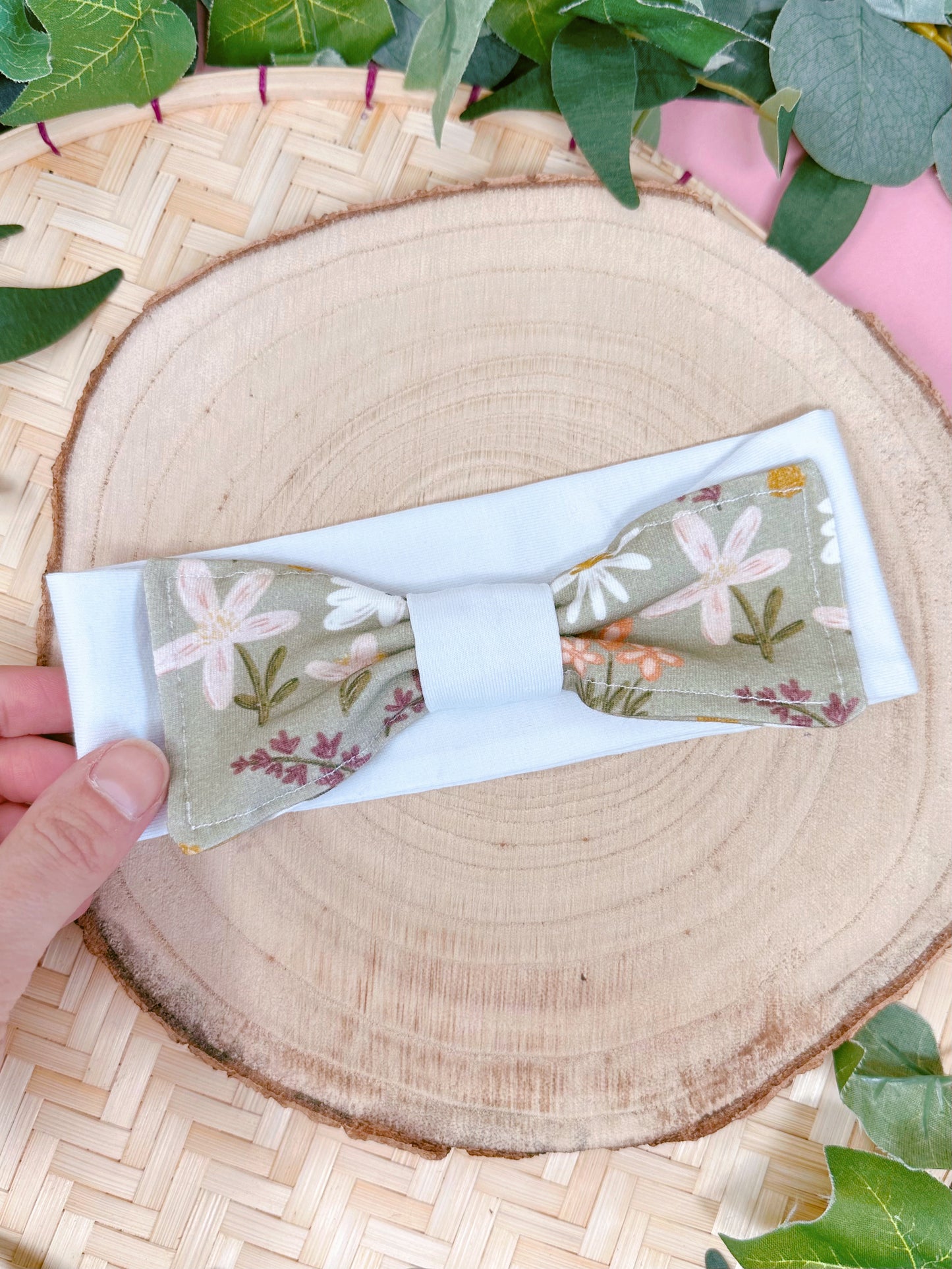 Garden Floral Bow