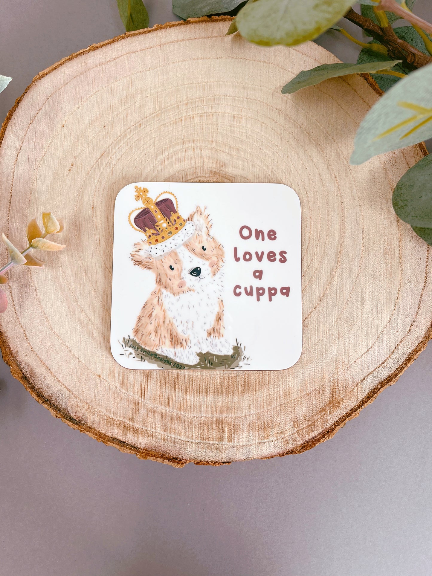 Corgi Cuppa Coaster