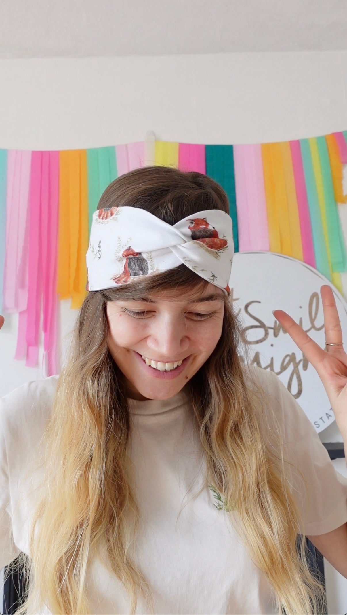 Red Panda Headband