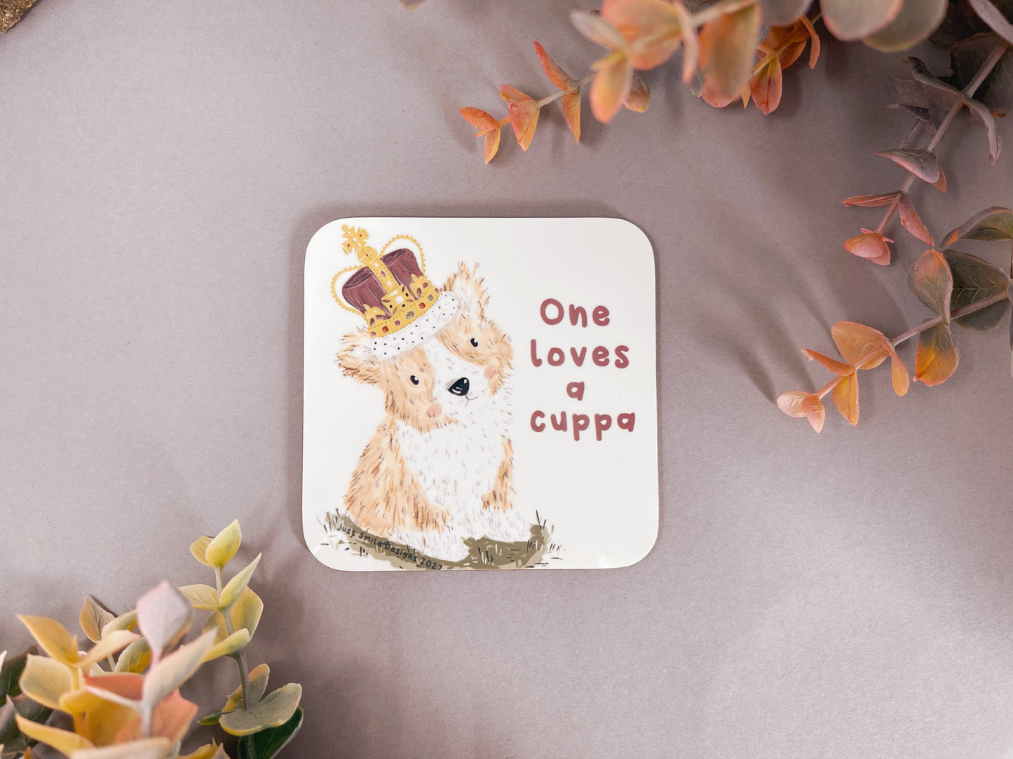 Corgi Cuppa Coaster