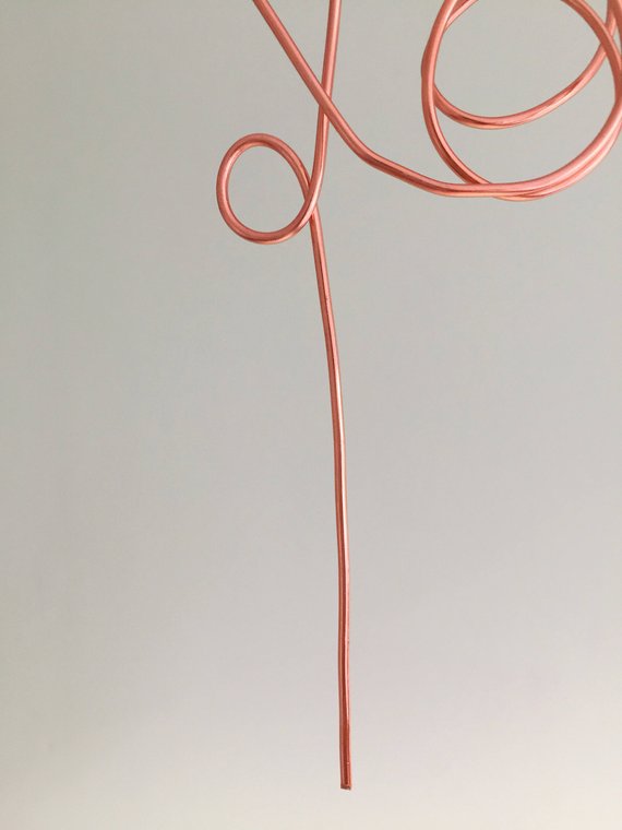 LOVE Wire Cake Topper