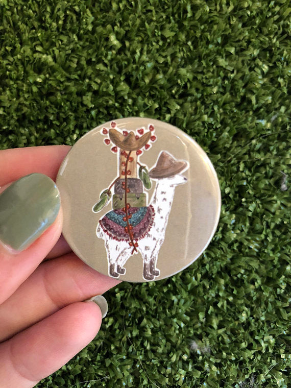 Llama Badge