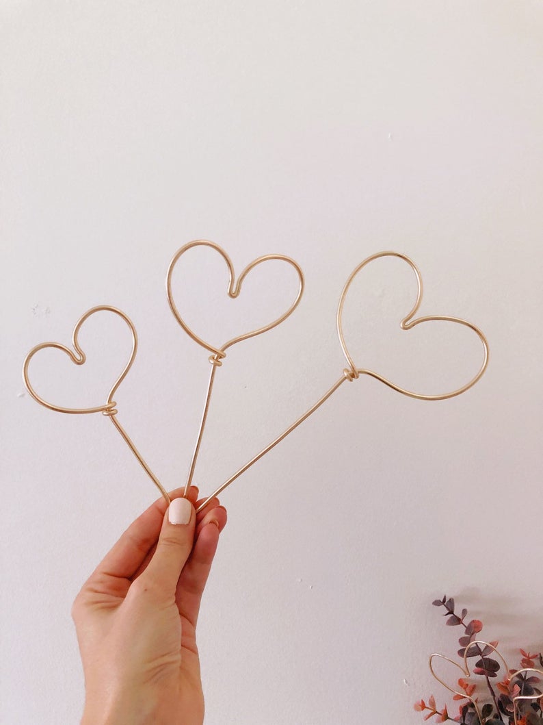 Wire Heart Decoration