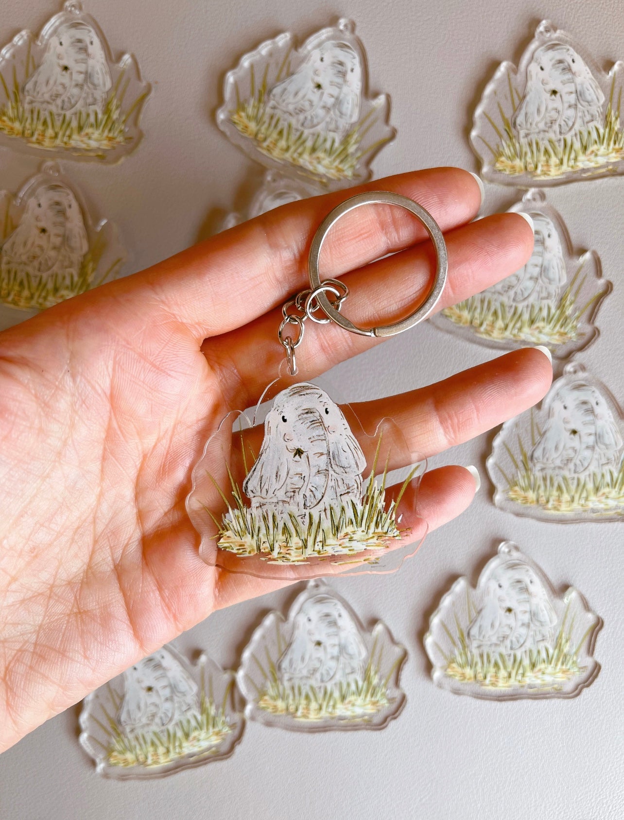 Elephant Keyring