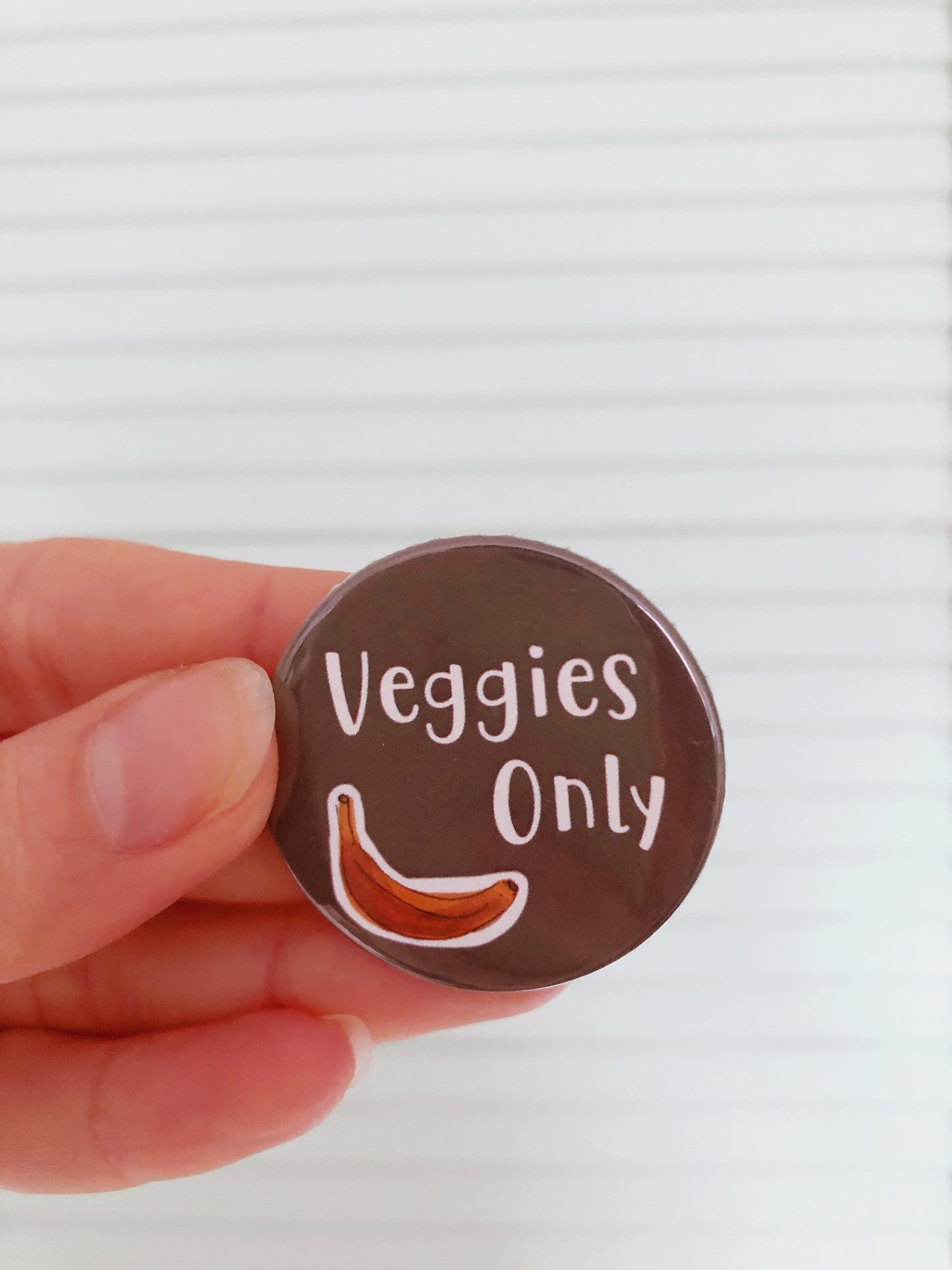 Veggies Only Badge